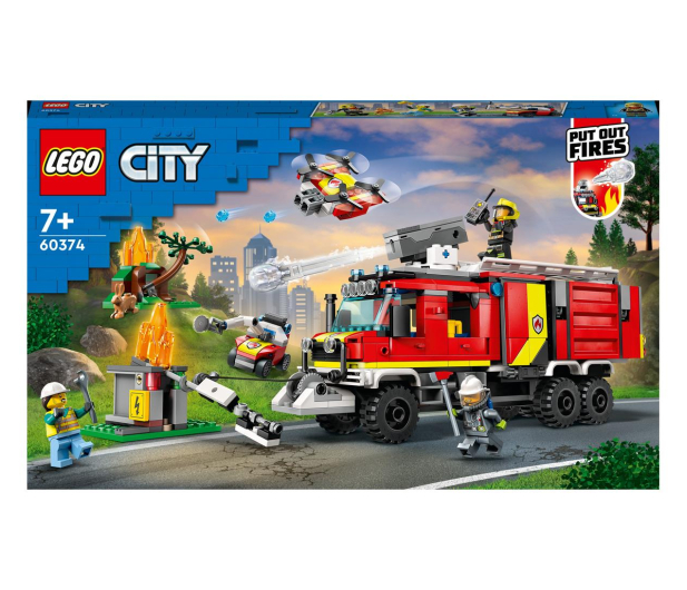 LEGO City 60374 Terenowy pojazd straży pożarnej - 1091240 - zdjęcie